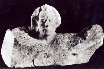 モーツァルト（マーラーの肖像）、1911年（大理石） 作： Auguste Rodin